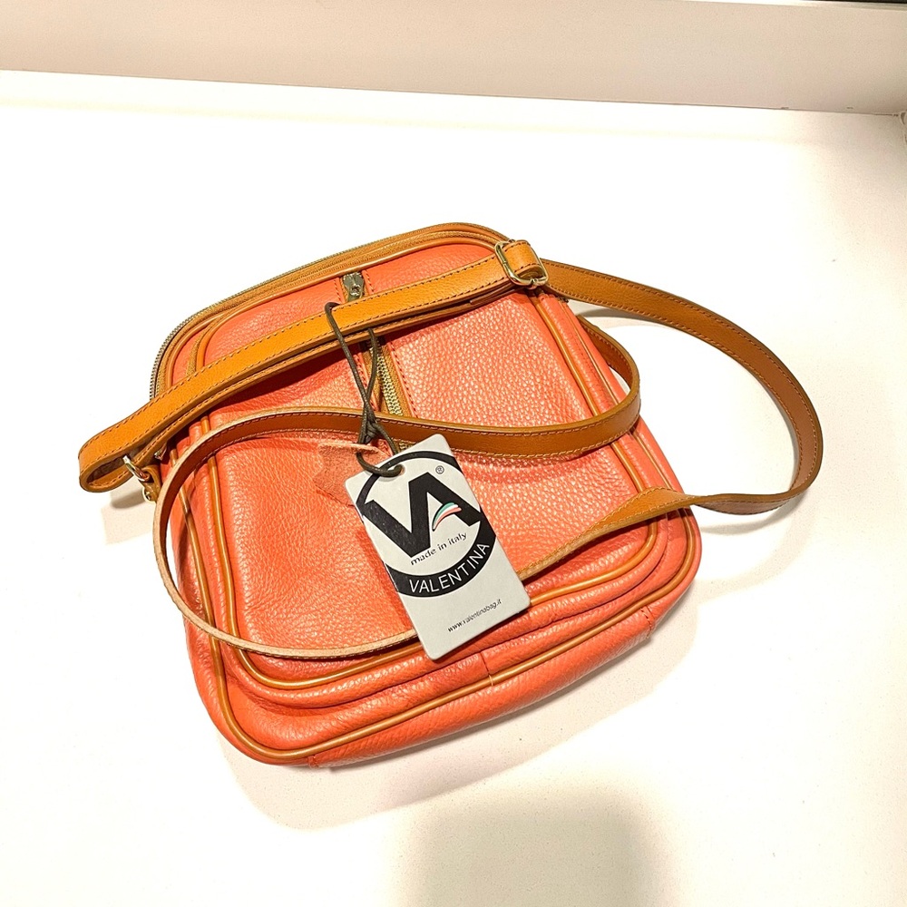 Valentina “Handmade in Italy” leather crossbody
